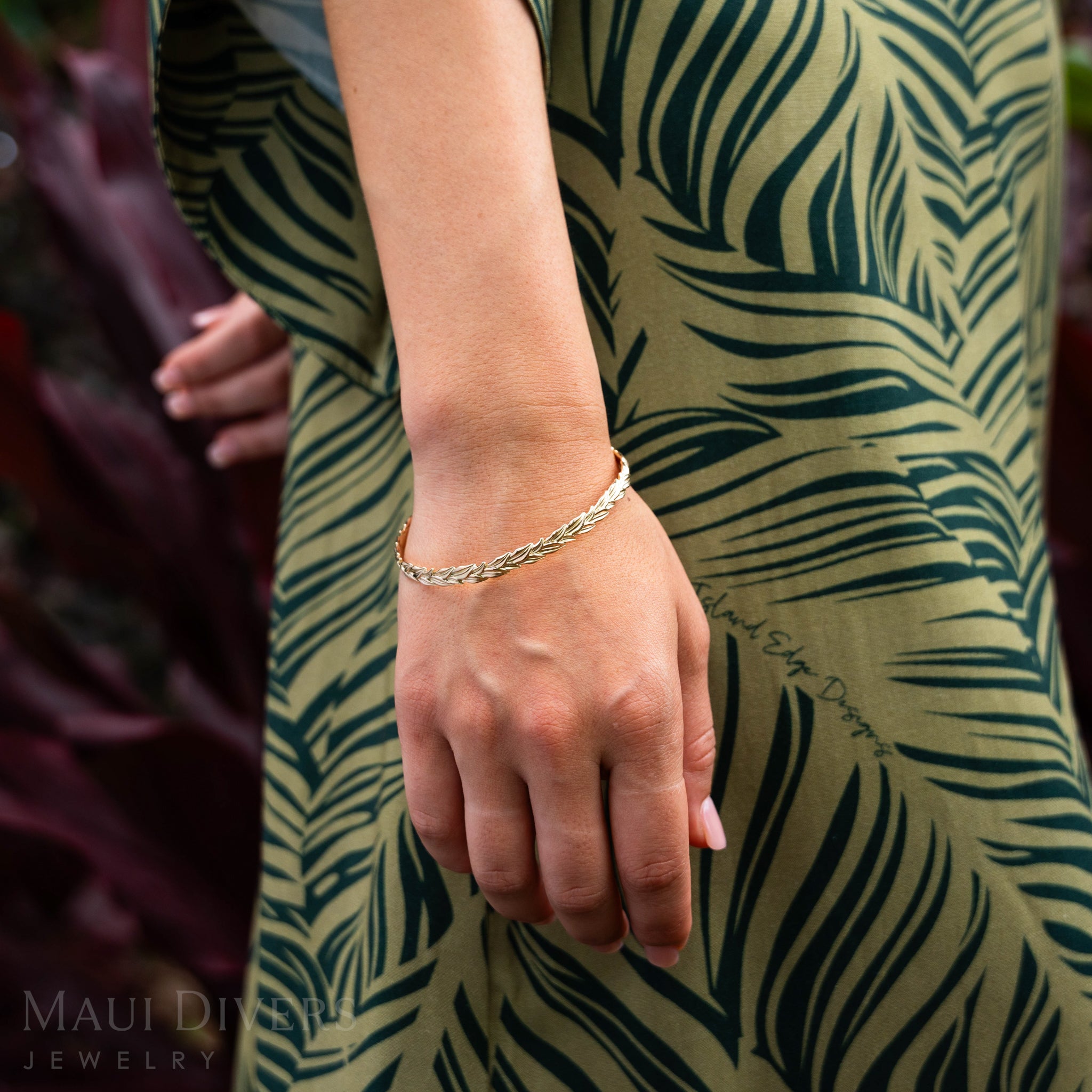 Maile Bracelet in Gold - 6mm