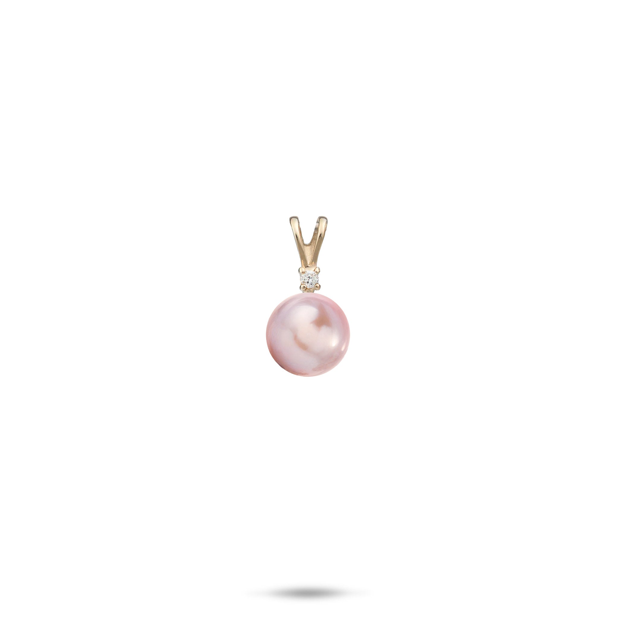 Pick A Pearl Pendant in Gold with Diamond