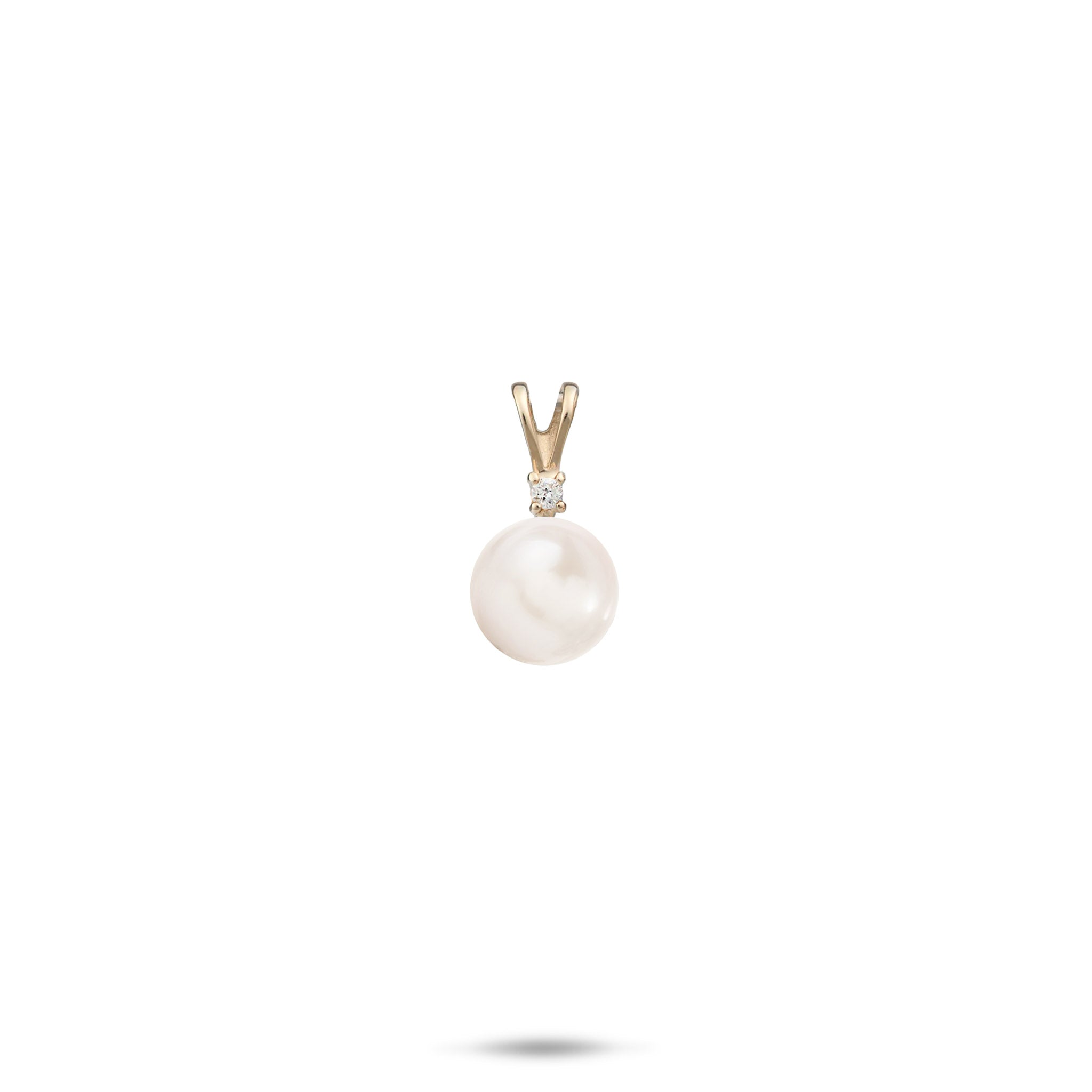 MAUI DIVERS JEWERY 淡水パール ペンダント ダイヤモンド付 Pick A Pearl Pendant in Gold with Diamond