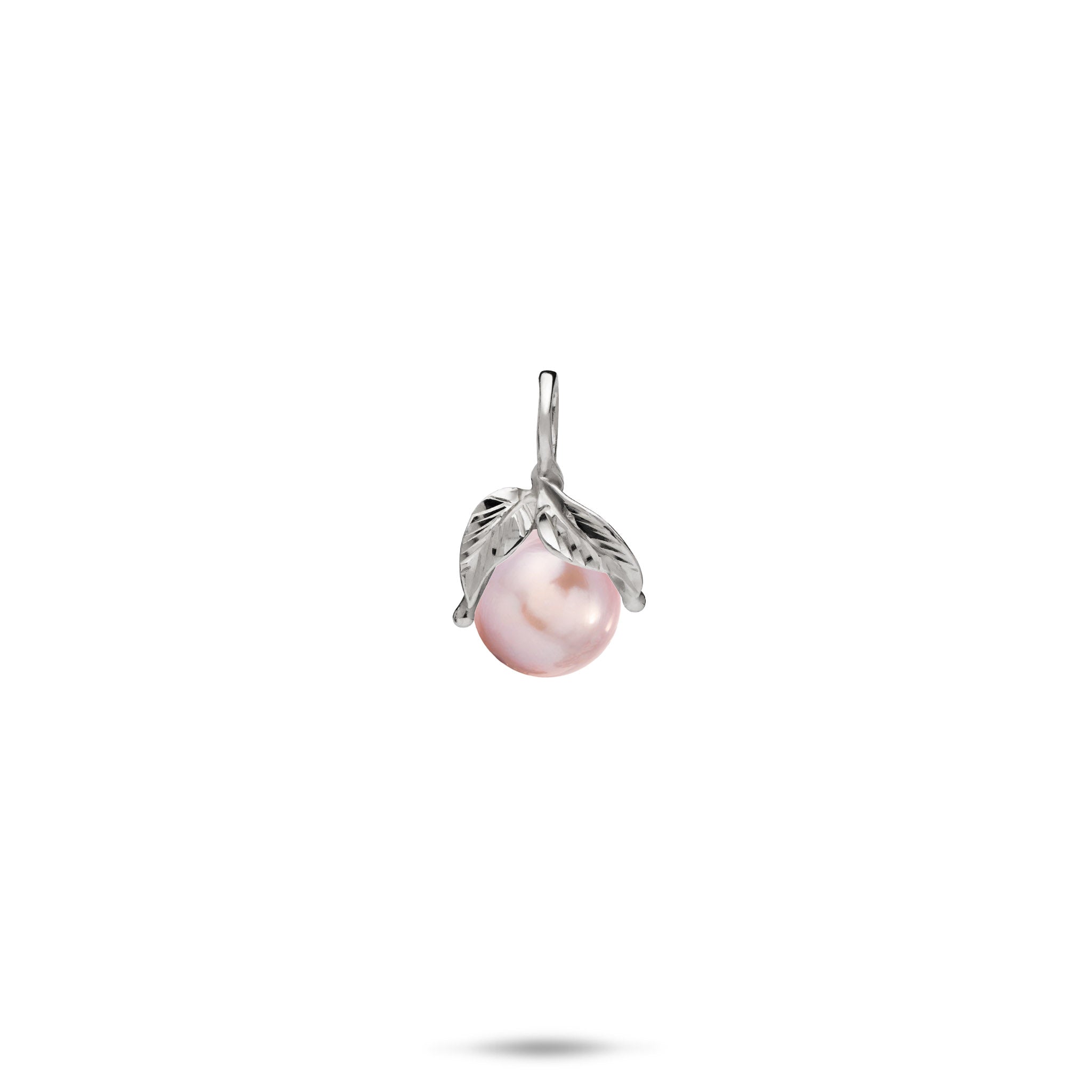 Pick A Pearl Maile Pendant in White Gold