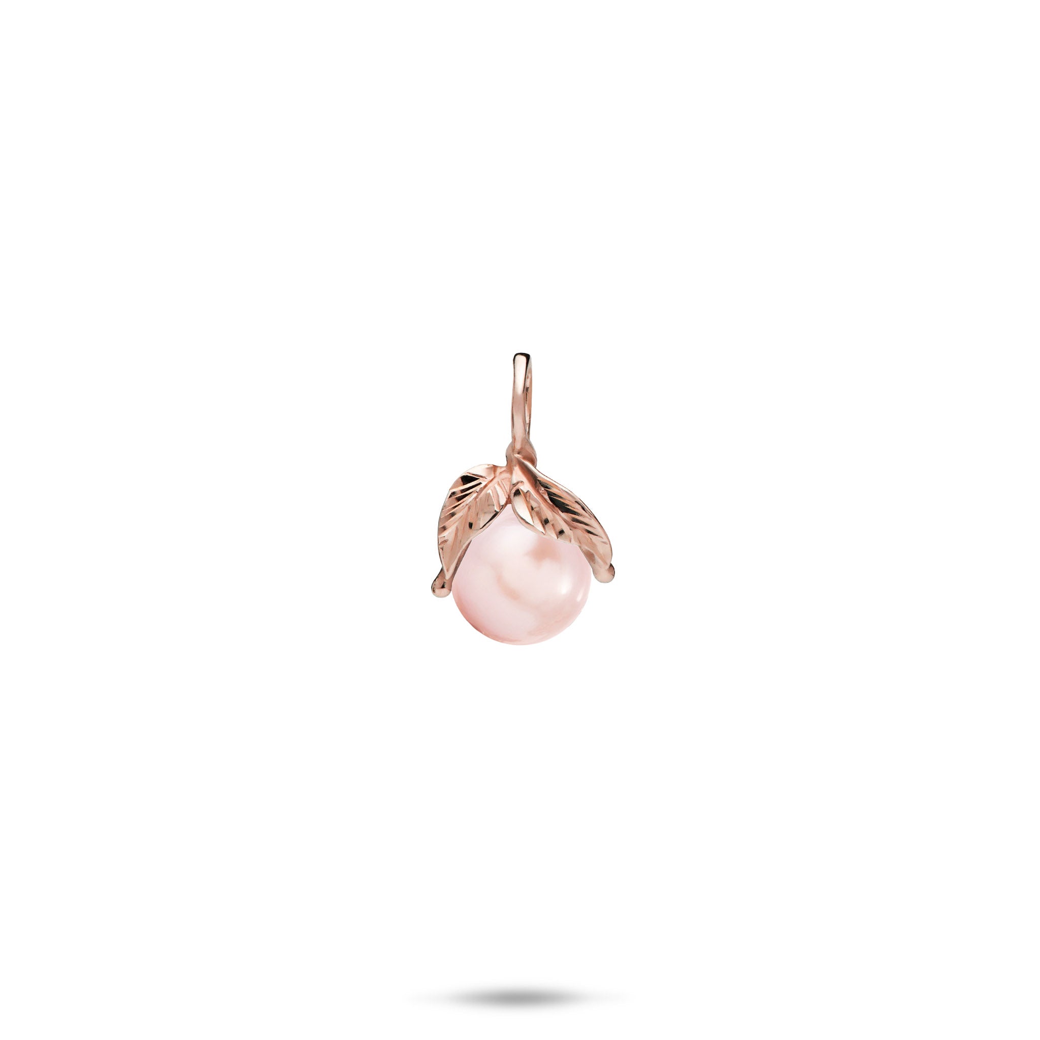 Pick A Pearl Maile Pendant in Rose Gold