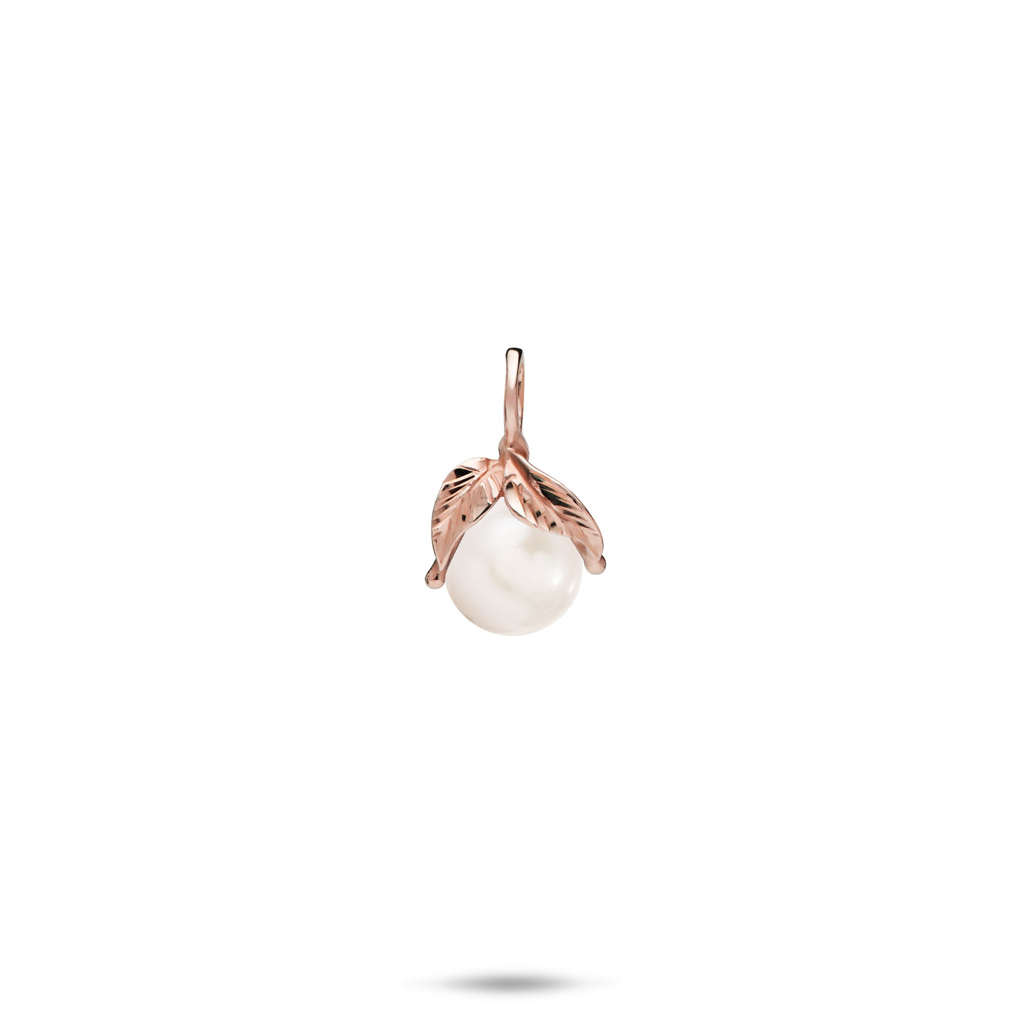 Pick A Pearl Maile Pendant in Rose Gold