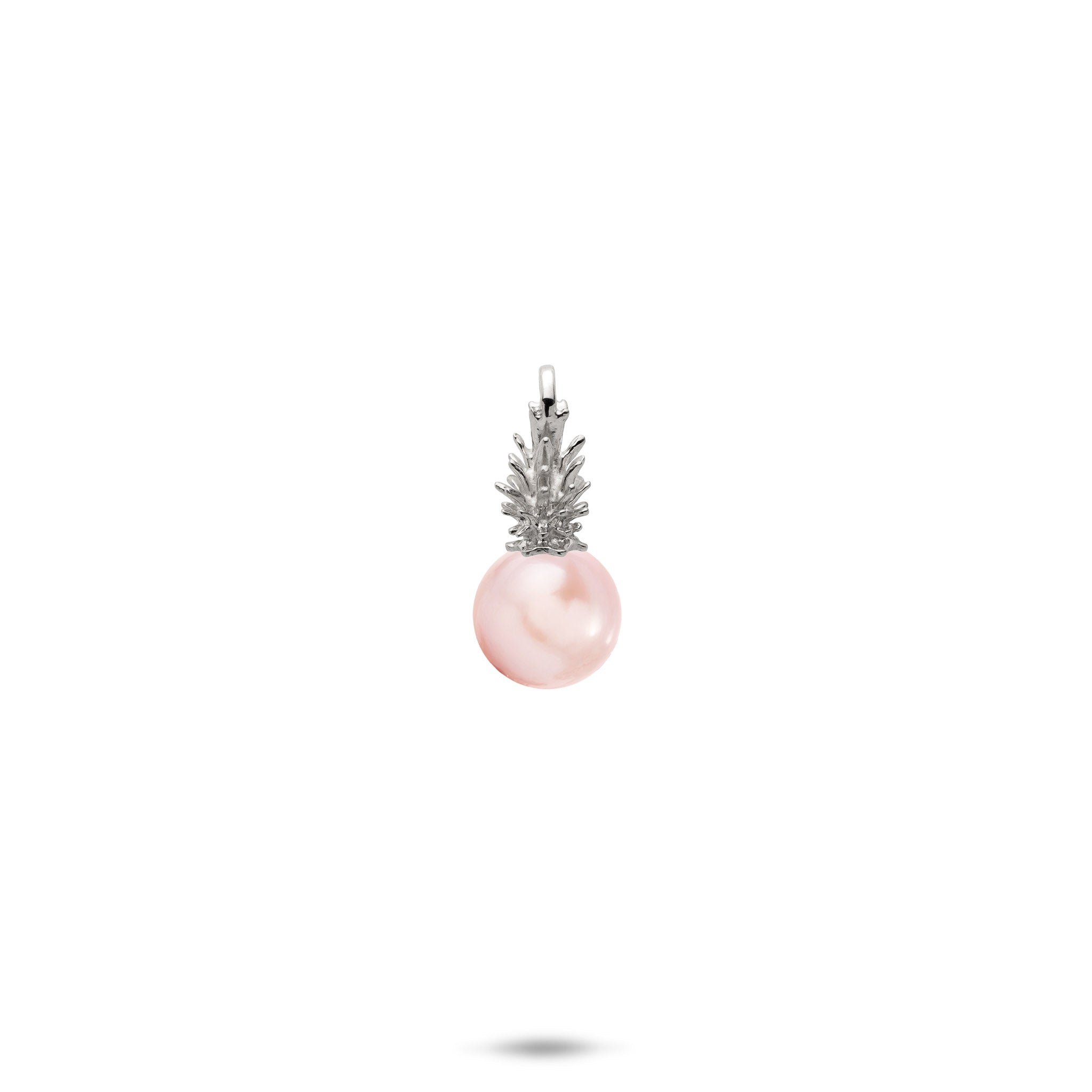 Pick A Pearl Pineapple Pendant in White Gold - 11mm
