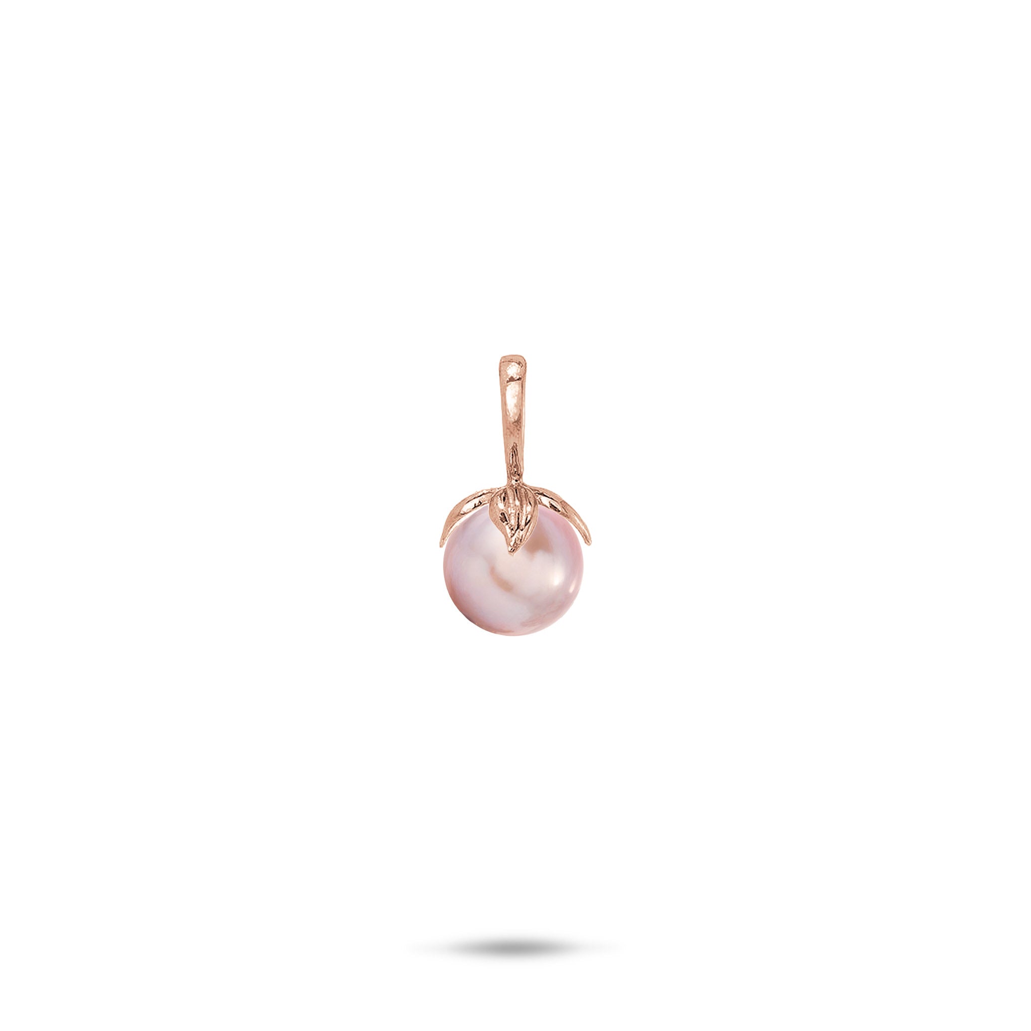 Pick A Pearl Maile Pendant in Rose Gold