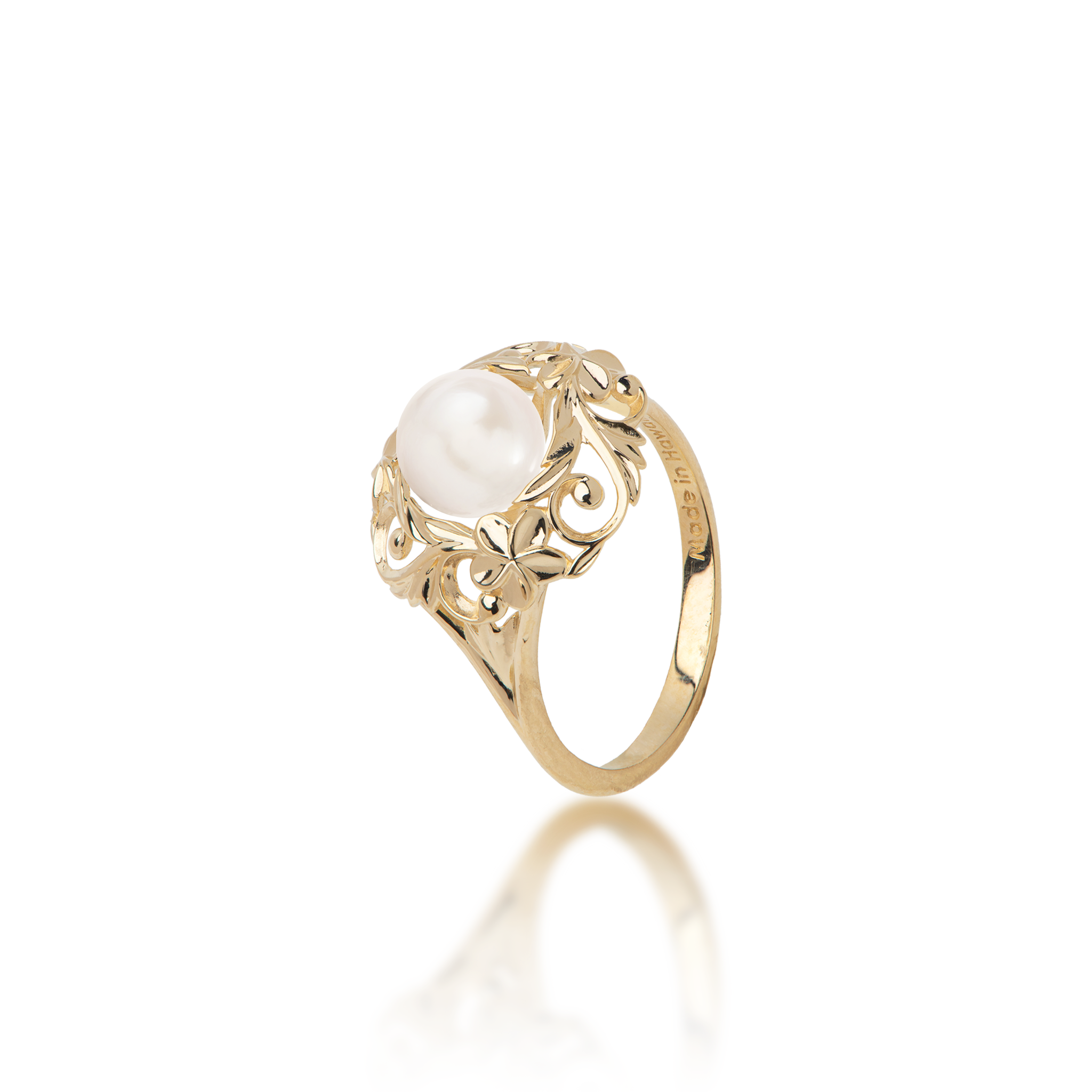 Pick A Pearl Hawaiian Heirloom Ring in Gold