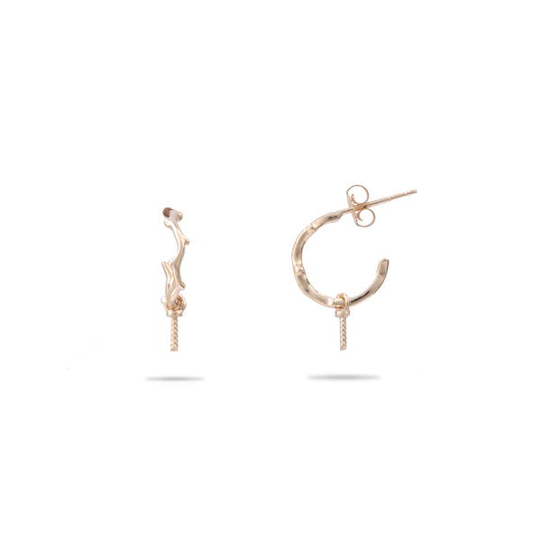 Pick A Pearl Heritage Earrings in Gold - 13mm