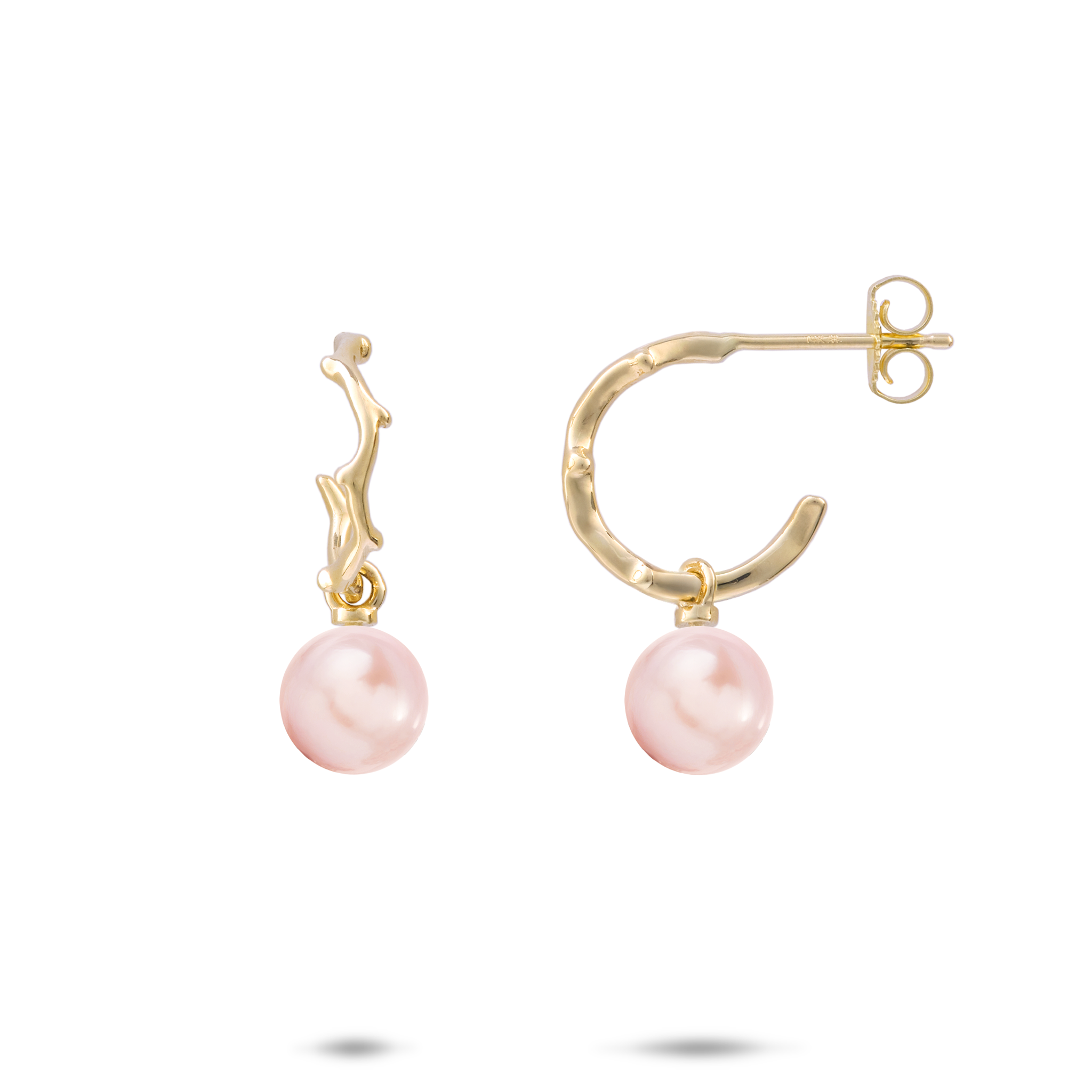 Pick A Pearl Heritage Earrings in Gold - 13mm
