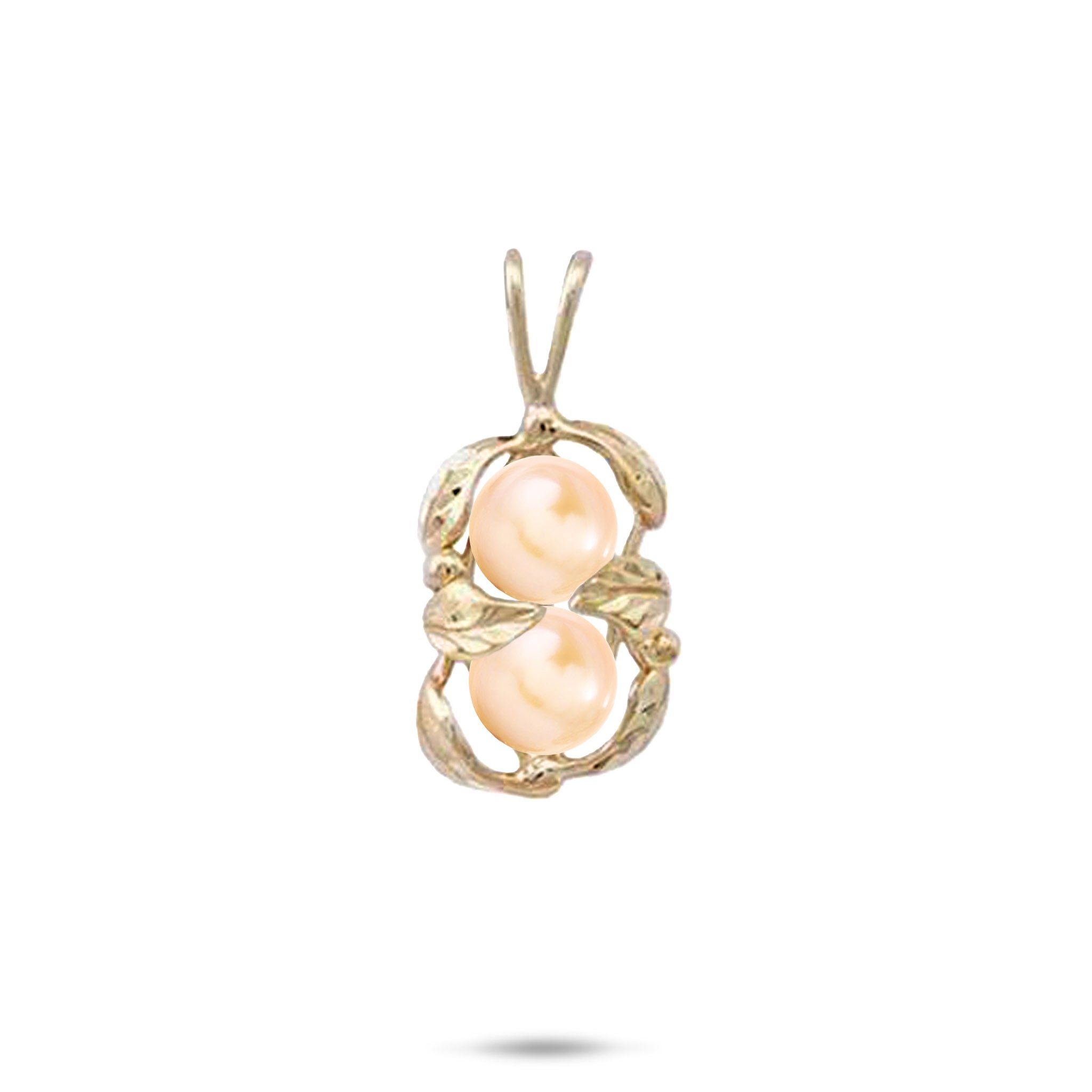 Pick A Pearl Maile Pendant in Gold