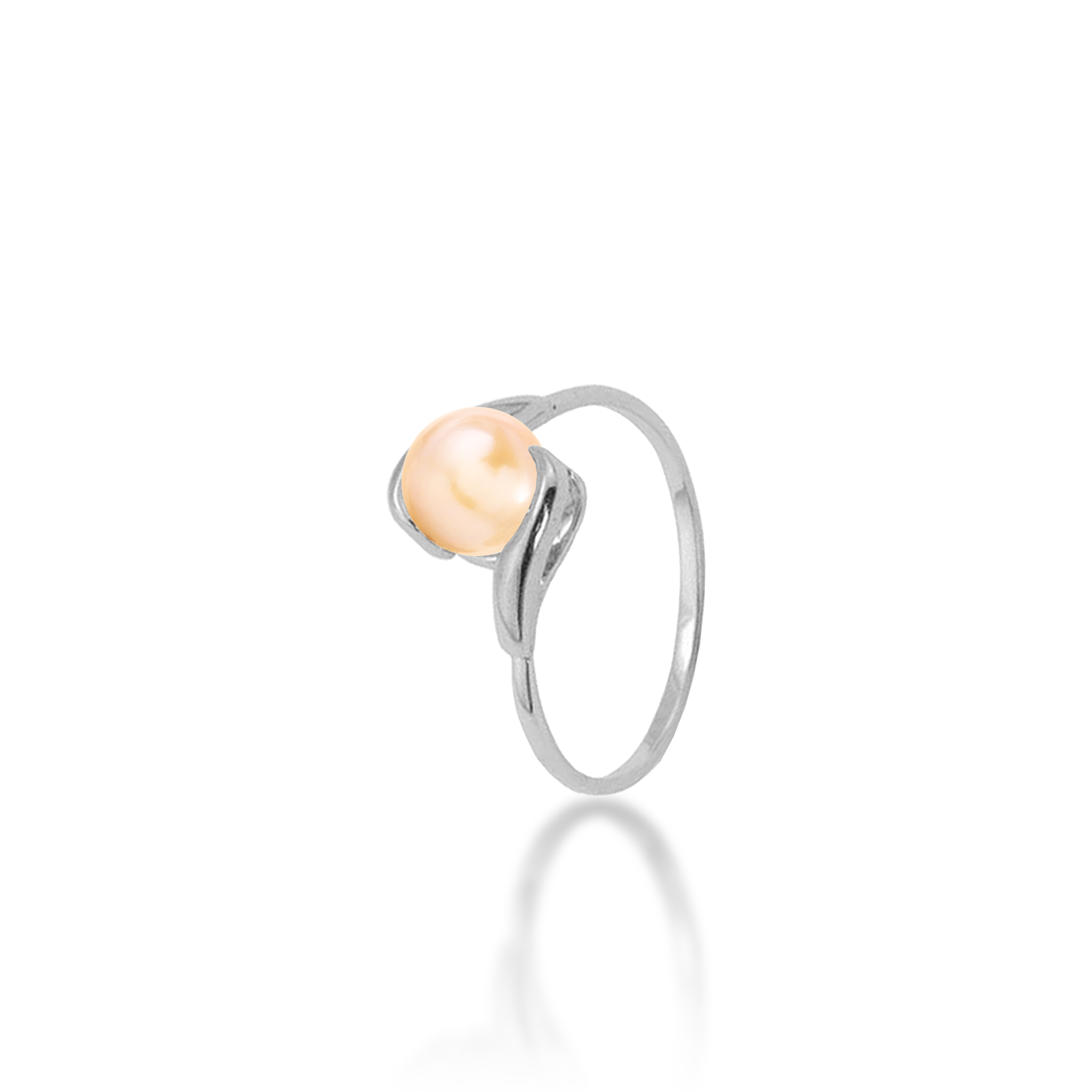 Pick A Pearl Ring in White Gold