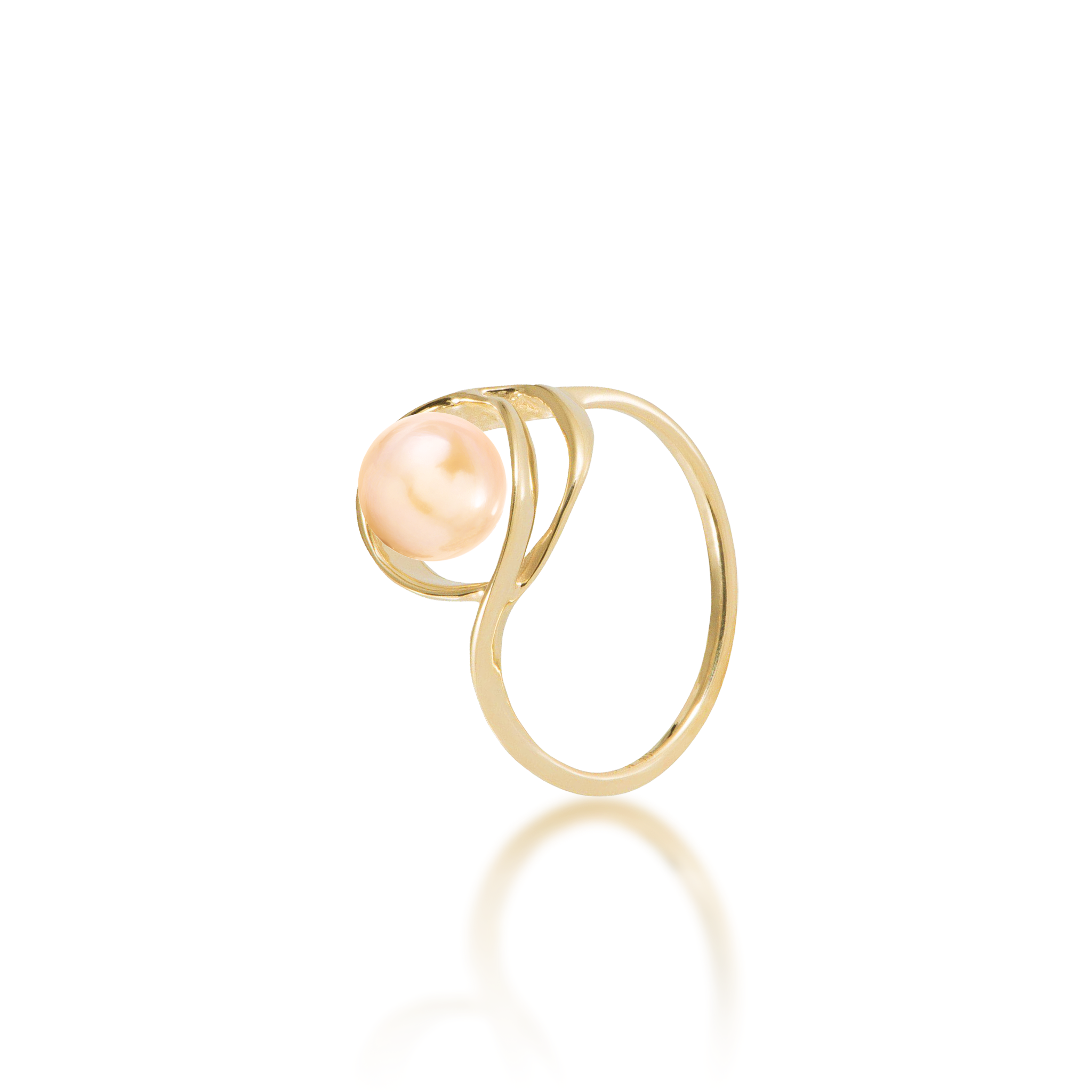 Pick A Pearl Ring in Gold