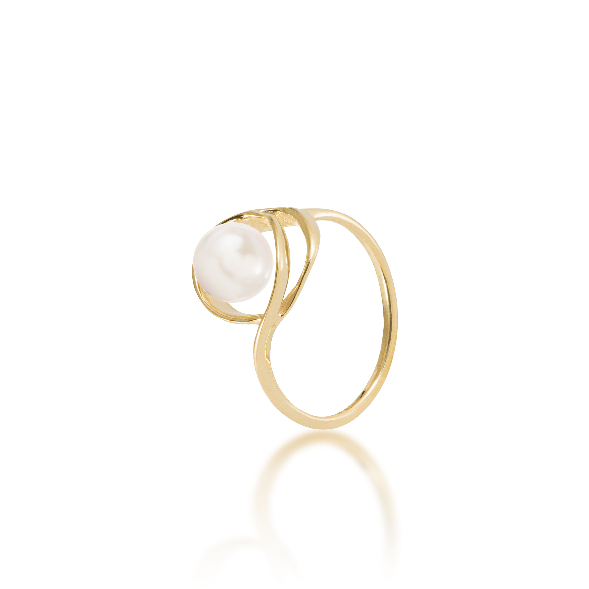Pick A Pearl Ring in Gold