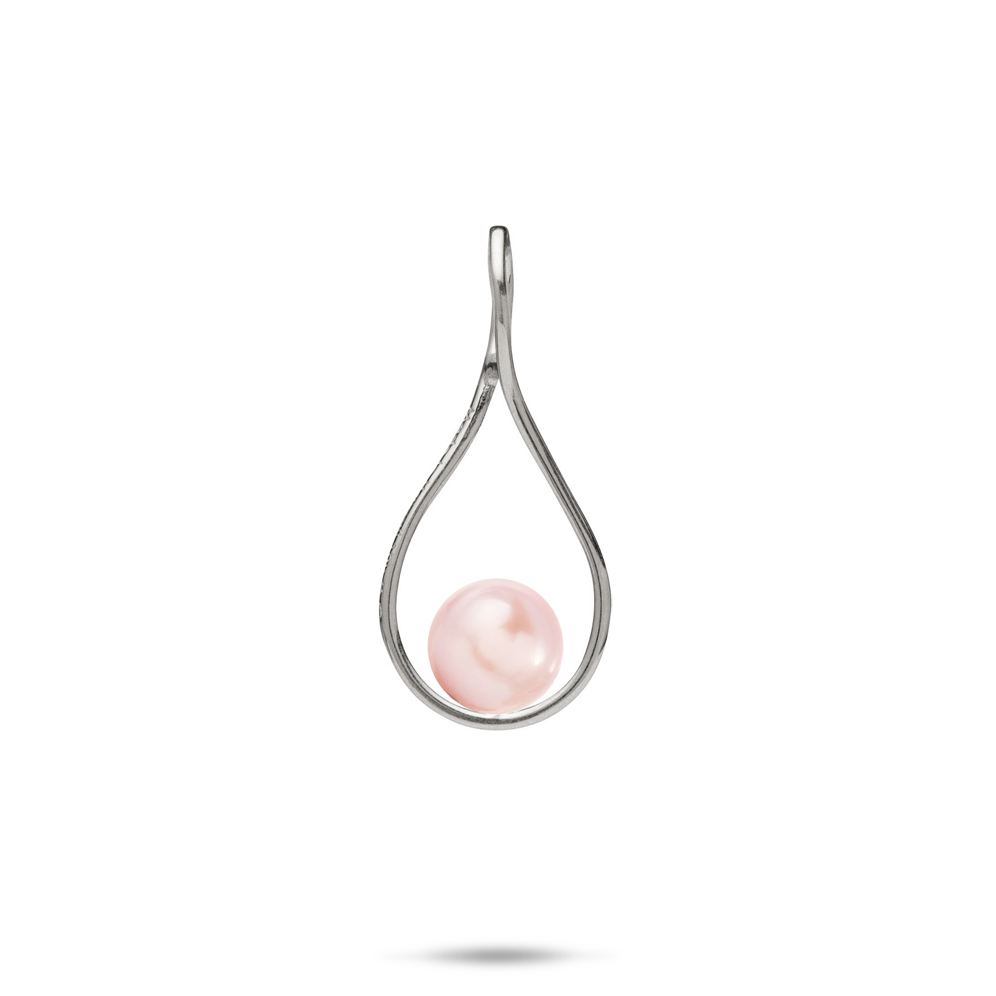 Pick A Pearl Pendant in White Gold