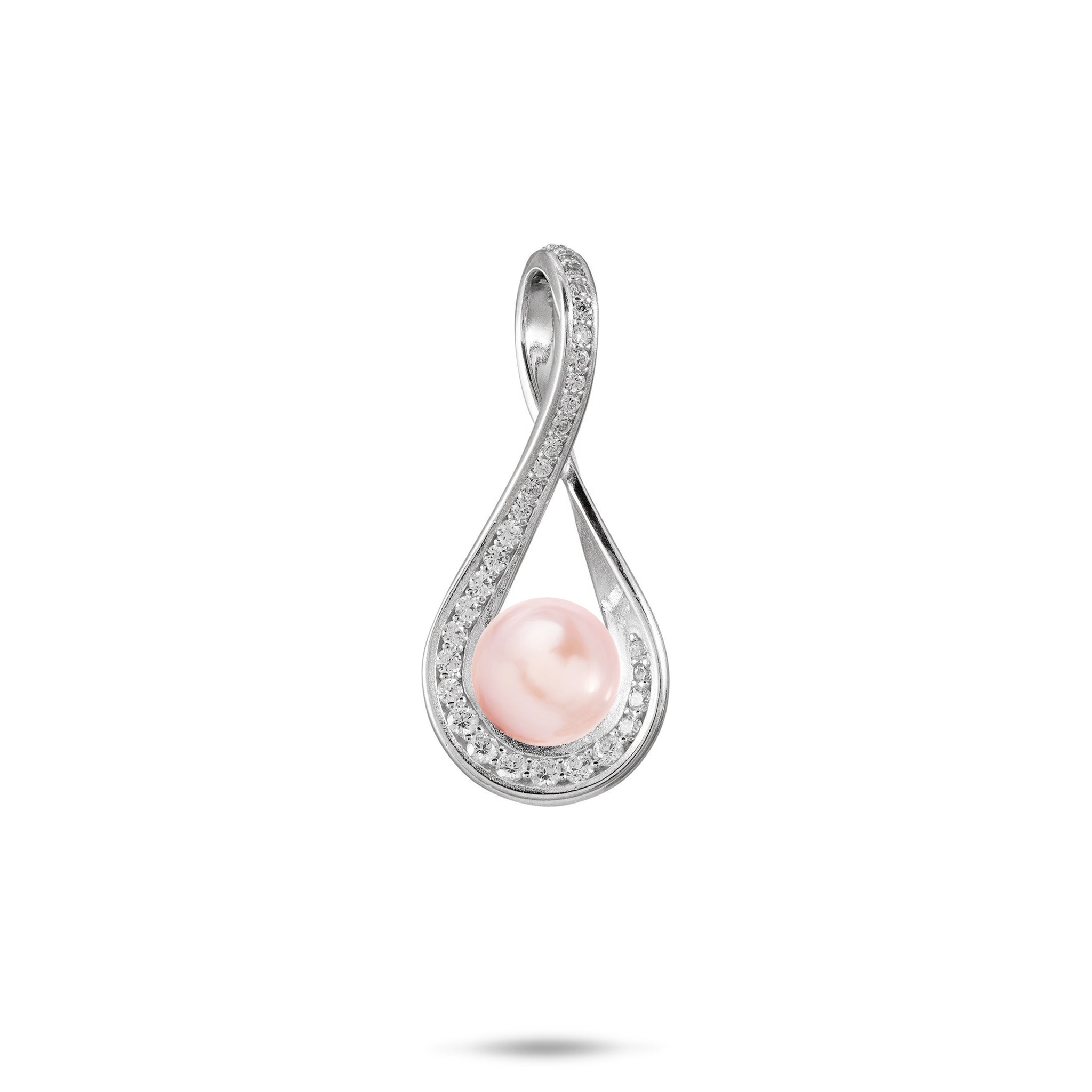 Pick A Pearl 8 Island Pendant in Sterling Silver - 27mm