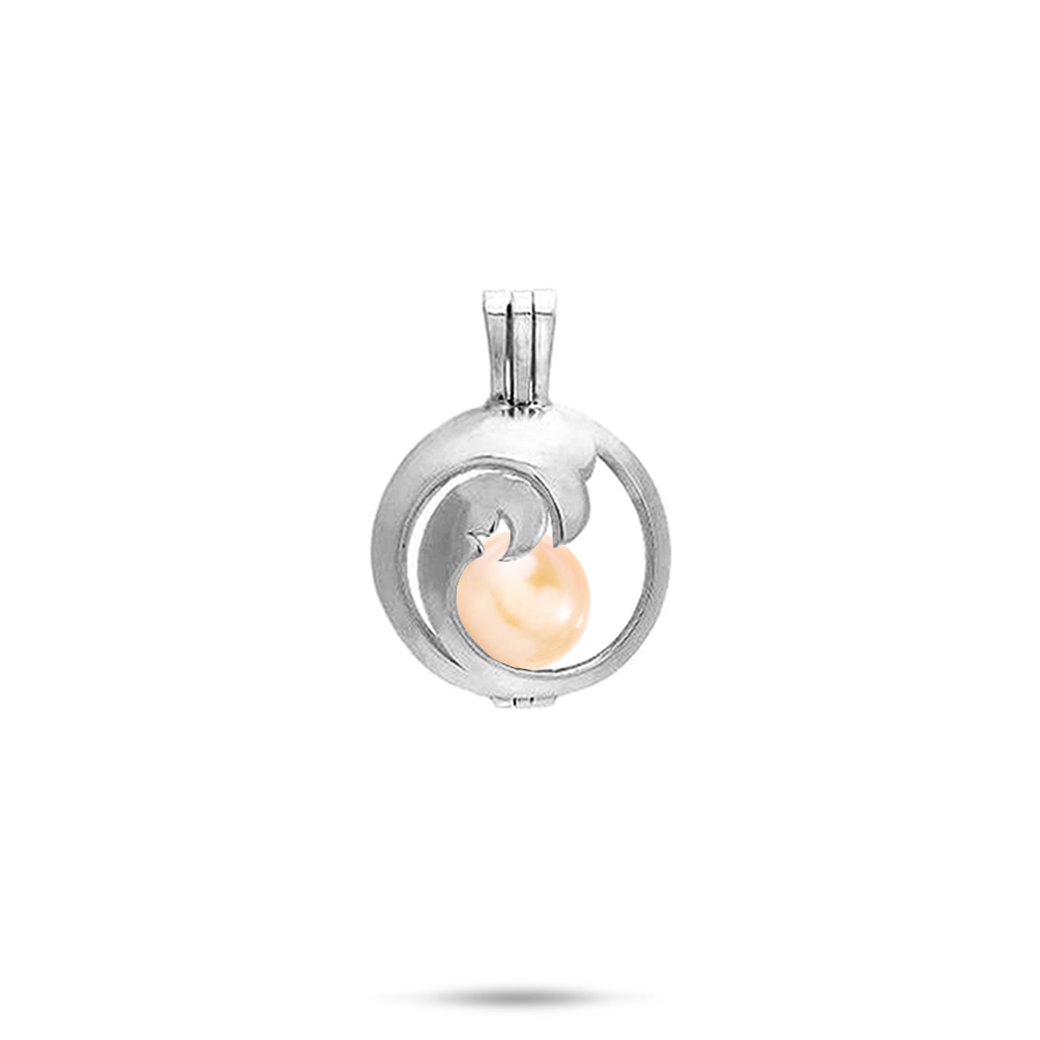 [Pearls Before Swim] PENDANT シルバー925 Pick A Pearl Nalu Cage Pendant in Sterling Silver - 15mm