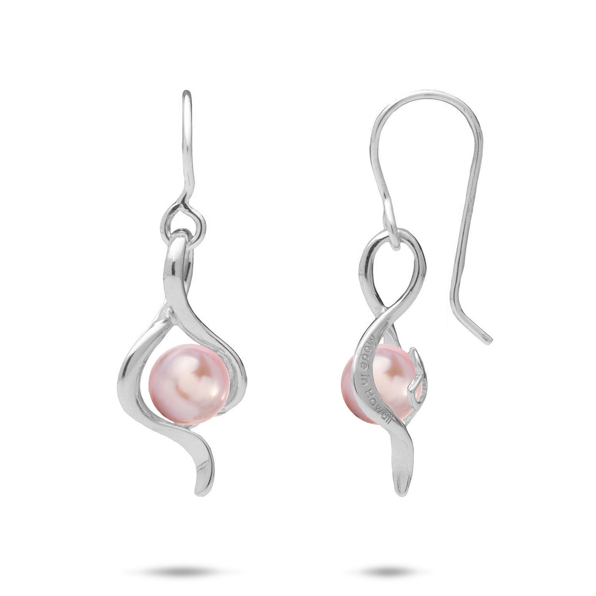 Pick A Pearl Earrings in Sterling Silver - 23mm