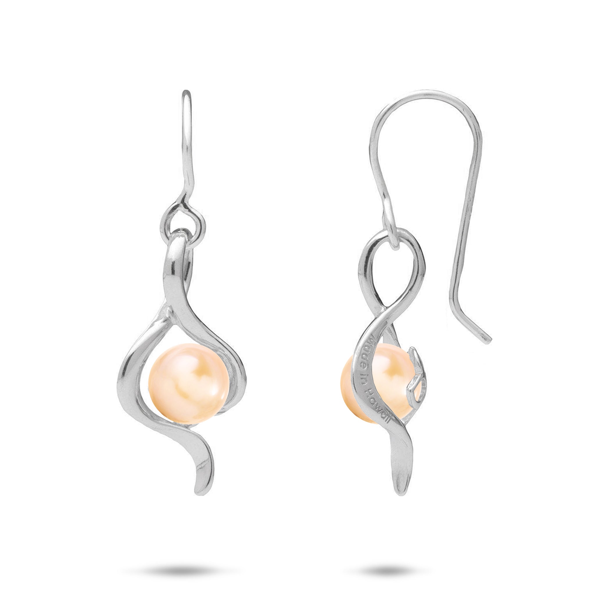 Pick A Pearl Earrings in Sterling Silver - 23mm