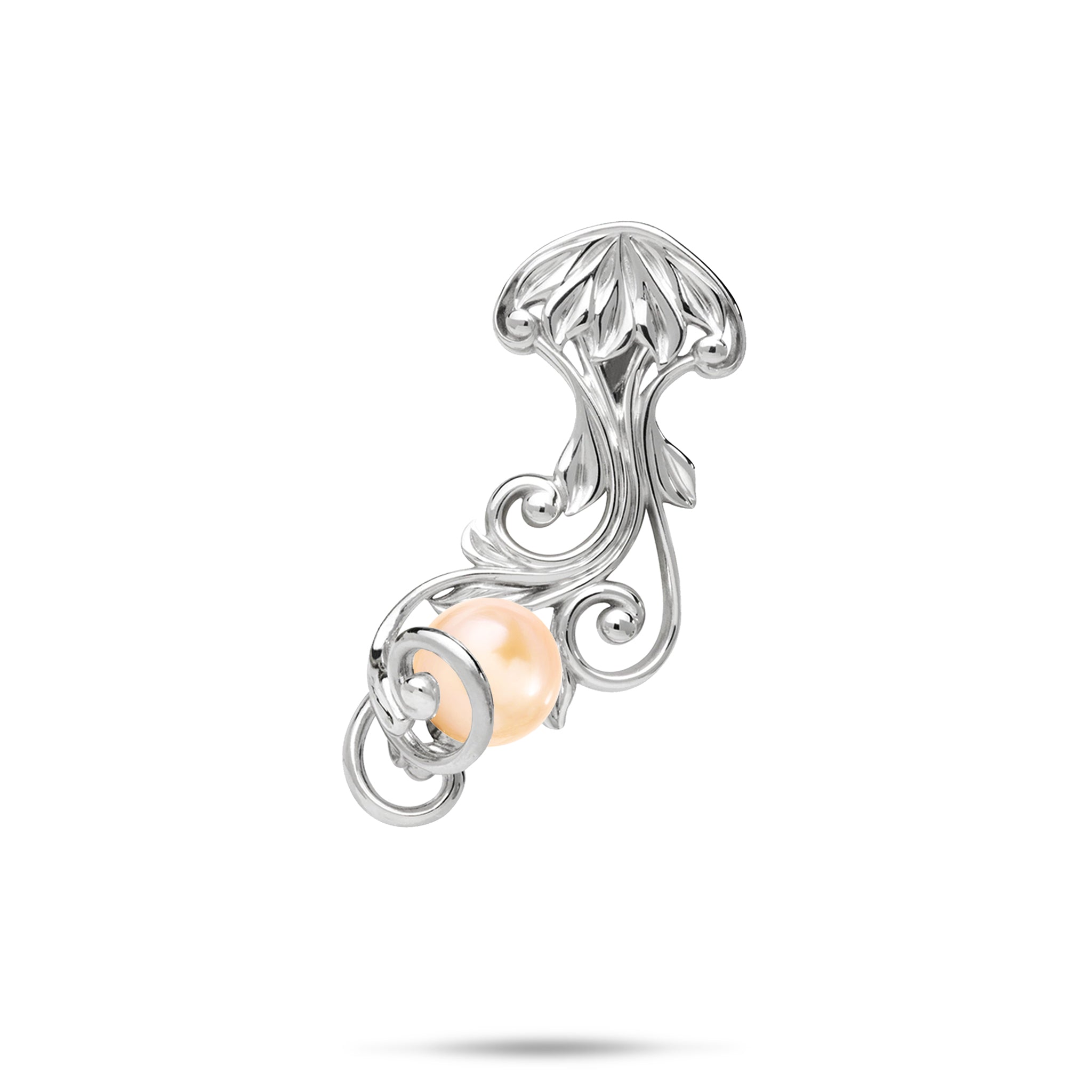 Pick A Pearl Living Heirloom Jellyfish Pendant in Sterling Silver - 29mm