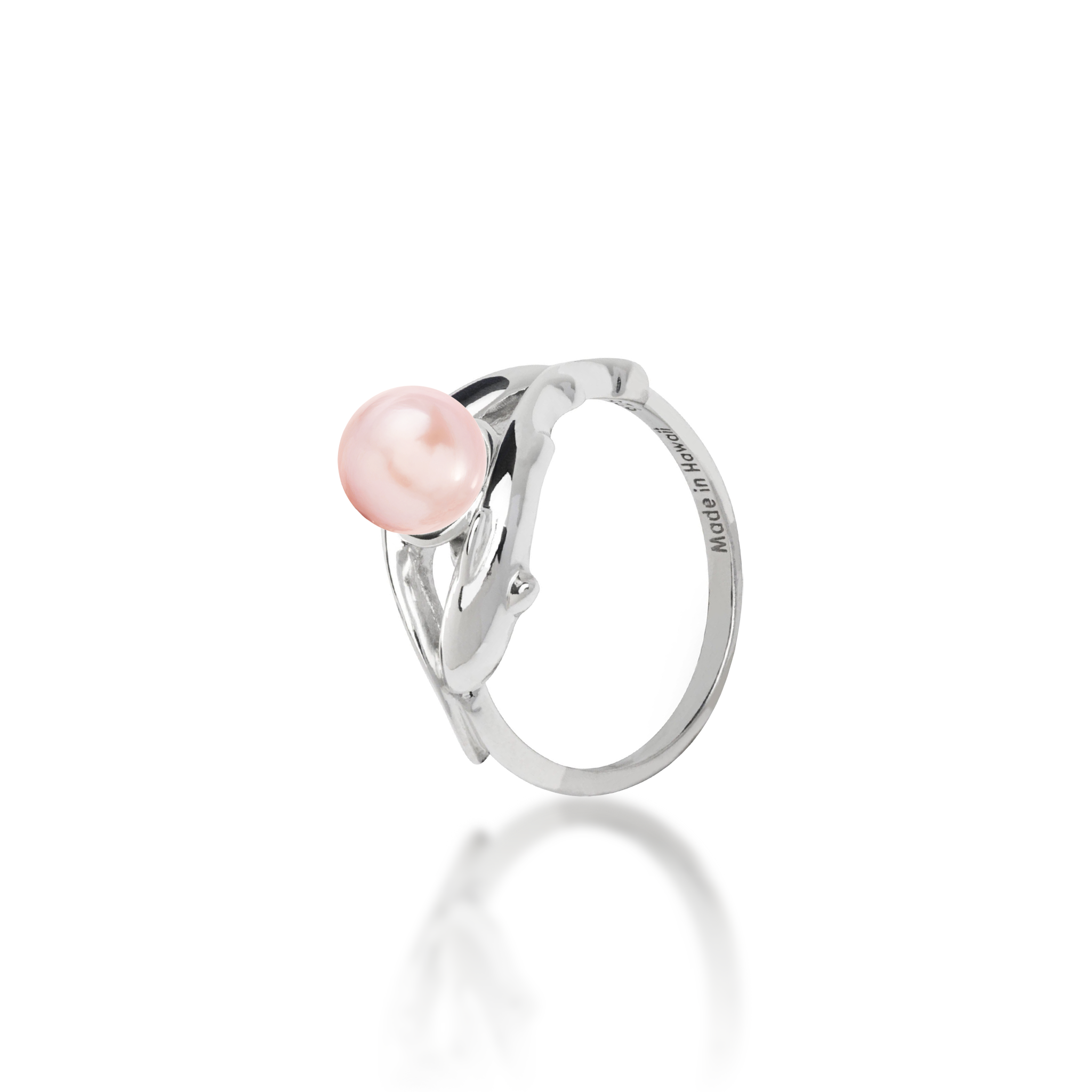 Pick A Pearl Shark Ring in Sterling Silver - 12mm