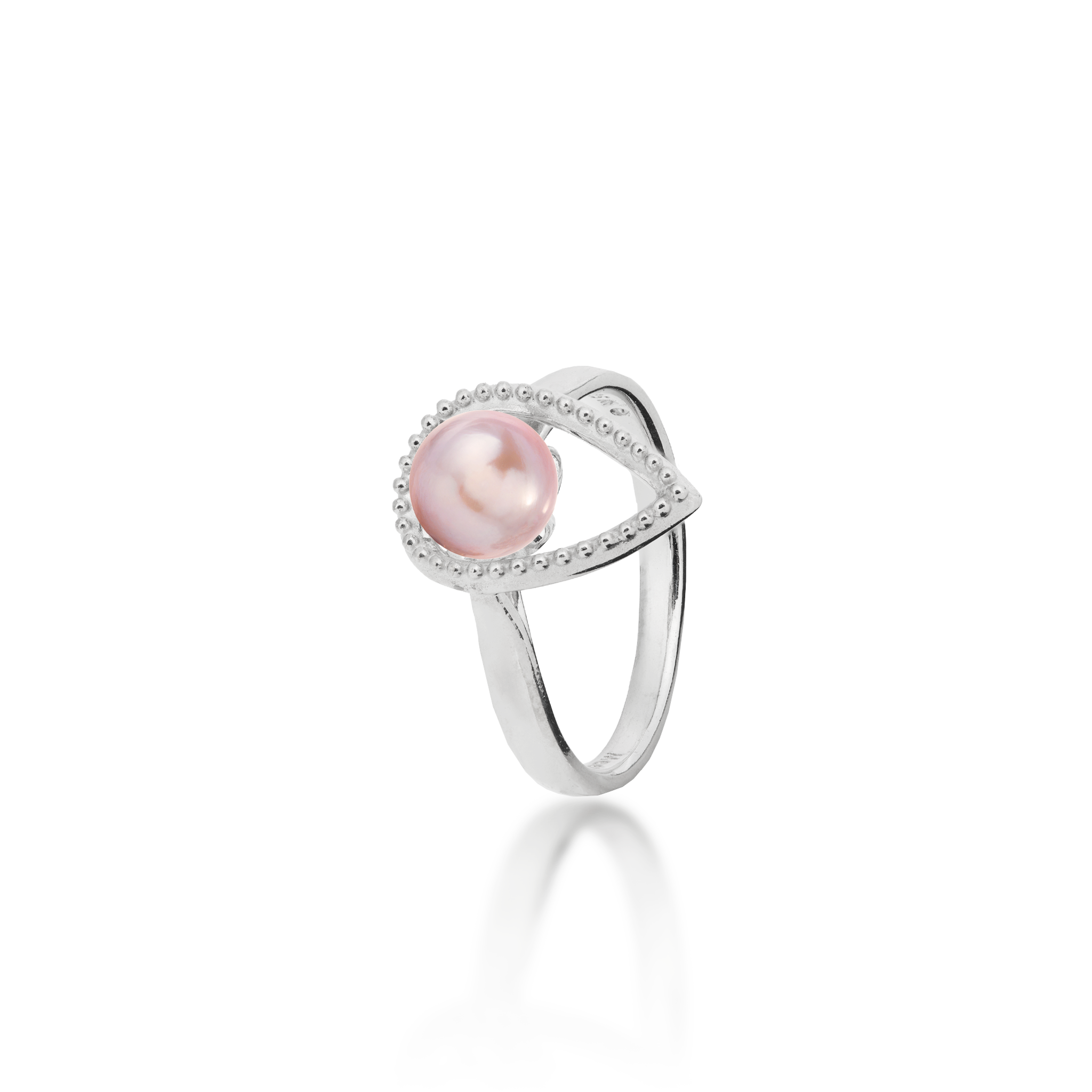 Pick A Pearl Teardrop Ring in Sterling Silver