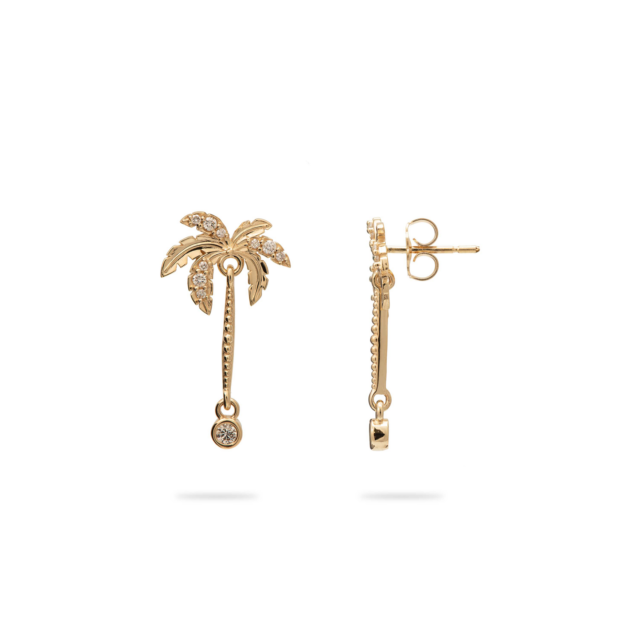 THE PALMS BEADED EARRINGS main image 1