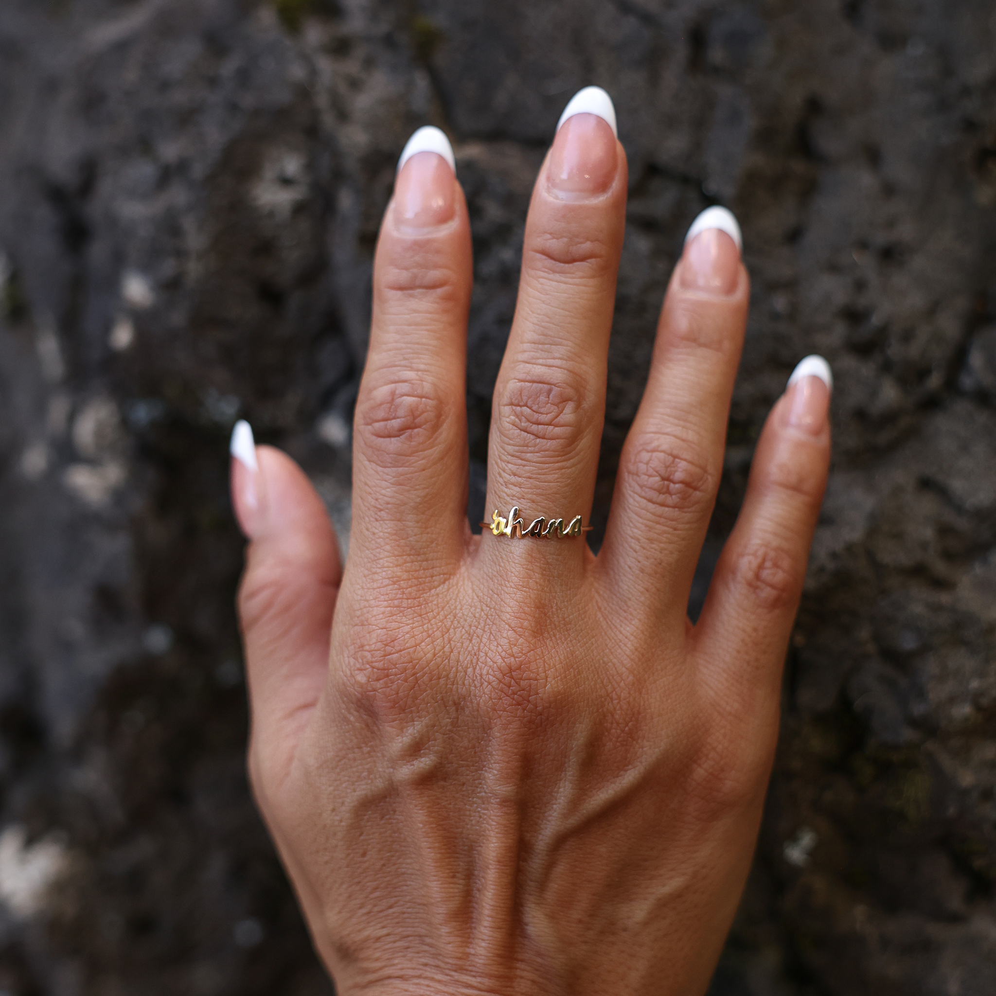 ʻOhana (Family) Ring in Gold