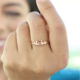 Aloha Ring in Rose Gold