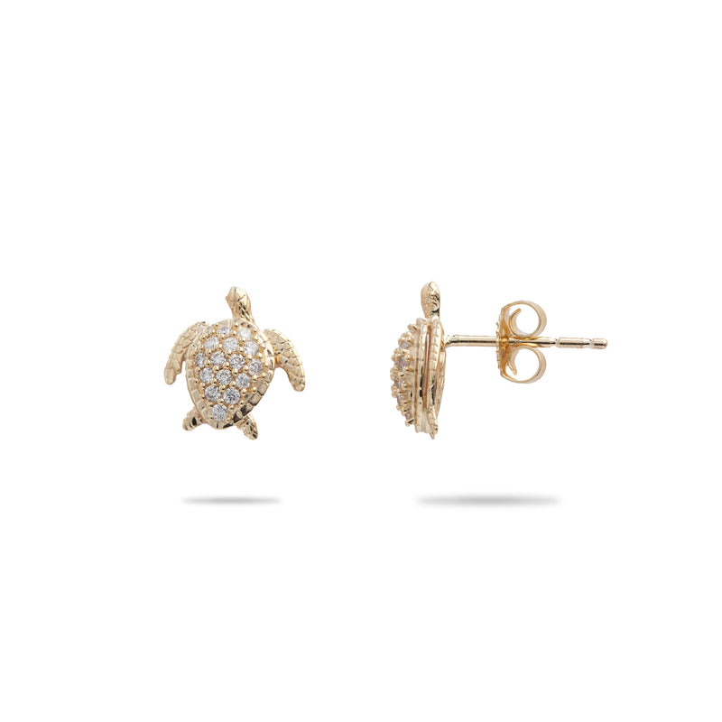 Bronze Turtle Drop Earrings for Women, Bronze Turtle Dangle Earrings, Honu Turtle Earrings for Women, Boho Jewelry, Bronze Jewelry, Women's, Size: One