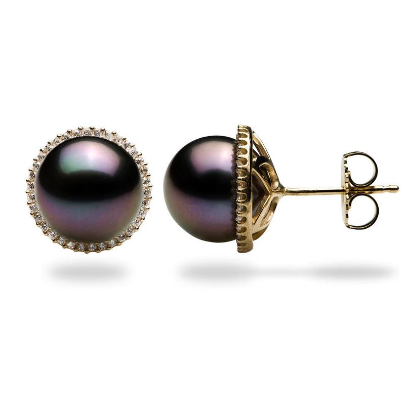 Brass,Pearl Intricate American Diamond Pearl Earring, Glossy