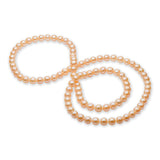 Peach Freshwater Pearl Strand (9-10mm) - Maui Divers Jewelry