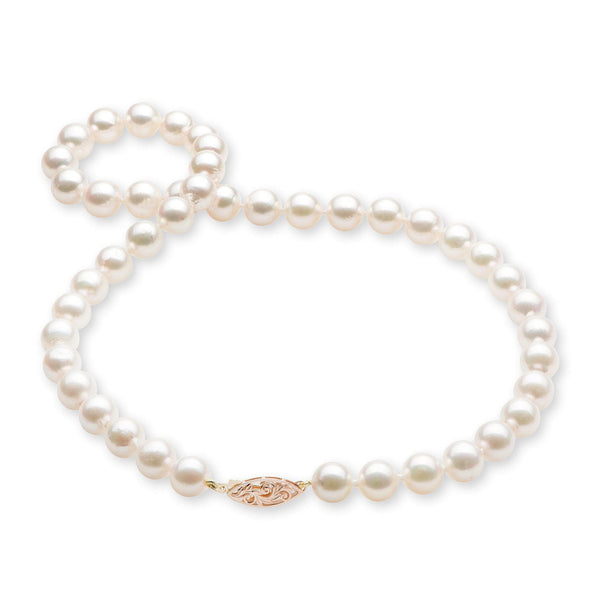 17-19" Akoya Pearl Strand in Rose Gold-Maui Divers Jewelry