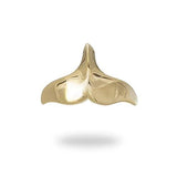 Whale Tail Pendant in Gold-Maui Divers Jewelry