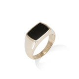 Black Coral Ring in Gold  - 12.5mm - Maui Divers Jewelry
