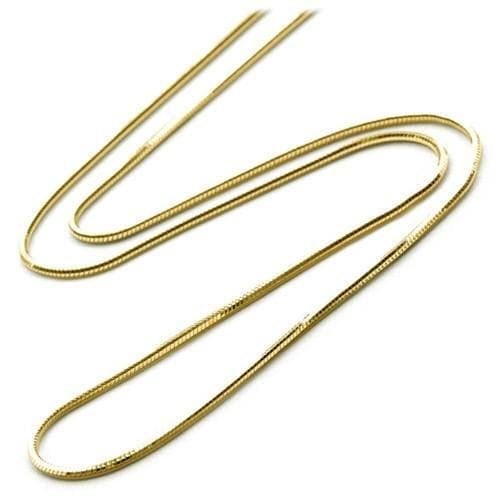 16" 1.2MM Snake Chain in 14K Yellow Gold - Maui Divers Jewelry