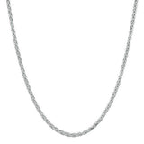 24" 1.0mm Adjustable Espiga Chain in Sterling Silver - Maui Divers Jewelry