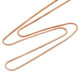 16" 1.6MM Popcorn Chain in 14K Rose Gold - Maui Divers Jewelry