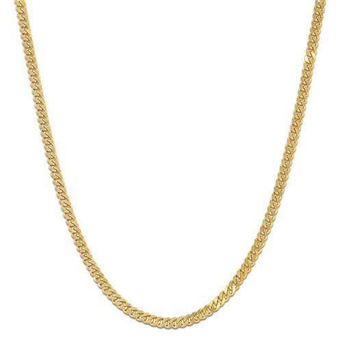 18" 1.5MM Gourmette Chain in 14K Yellow Gold - Maui Divers Jewelry