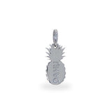 Pineapple Charm/Pendant in Sterling Silver - 15mm-Maui Divers Jewelry