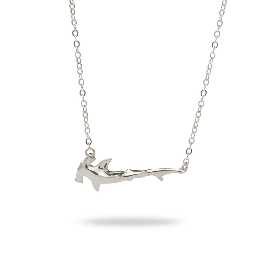 Hammerhead Shark Necklace in Sterling Silver Maui Divers Jewelry