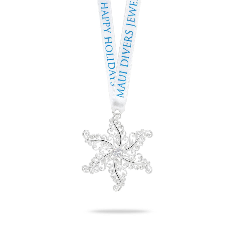 2019 Limited Edition Sterling Silver Snowflake Ornament-[SKU]