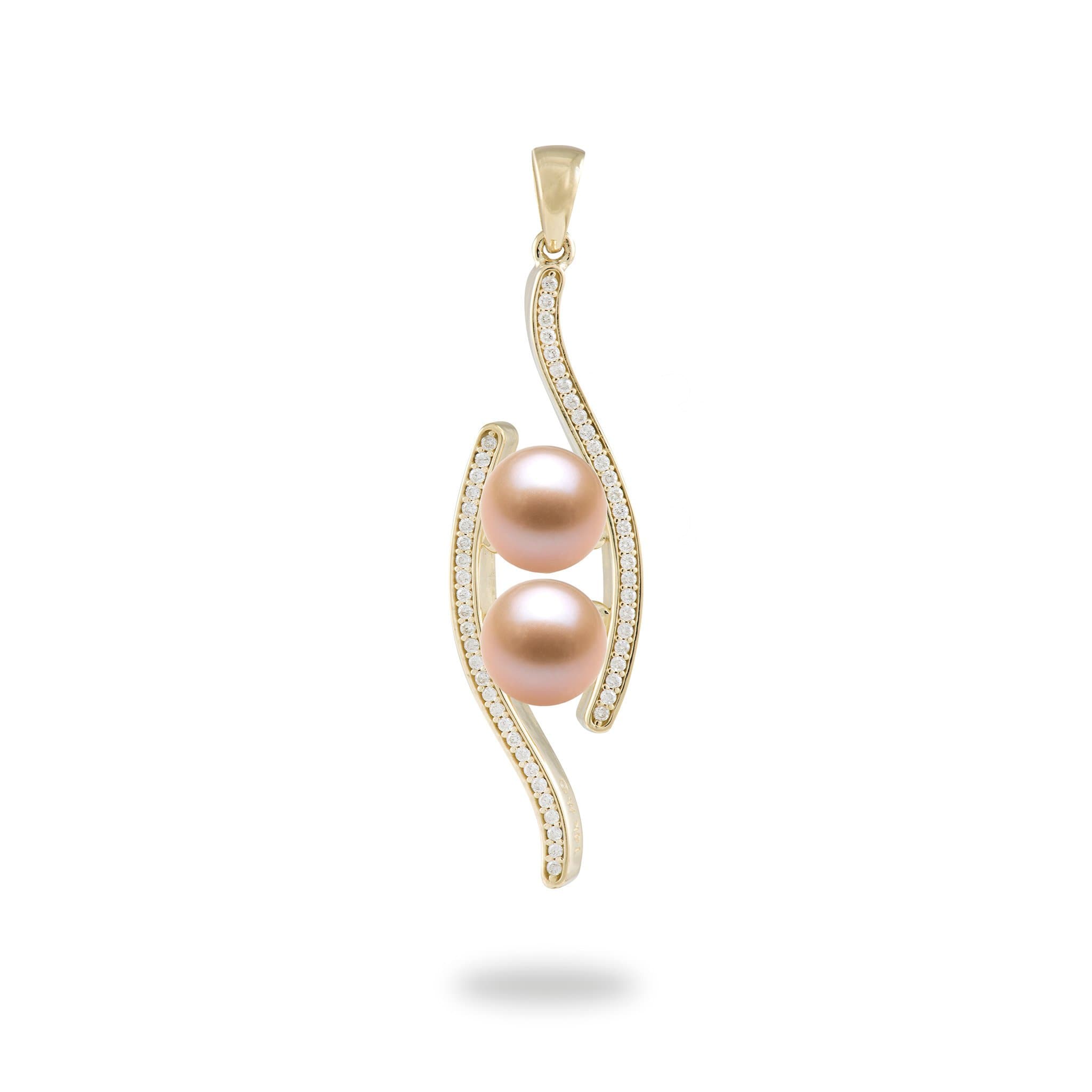 Choisissez un pendentif perlé en or