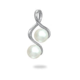 Pick A Pearl Pendant in Sterling Silver with White Pearl - Maui Divers Jewelry