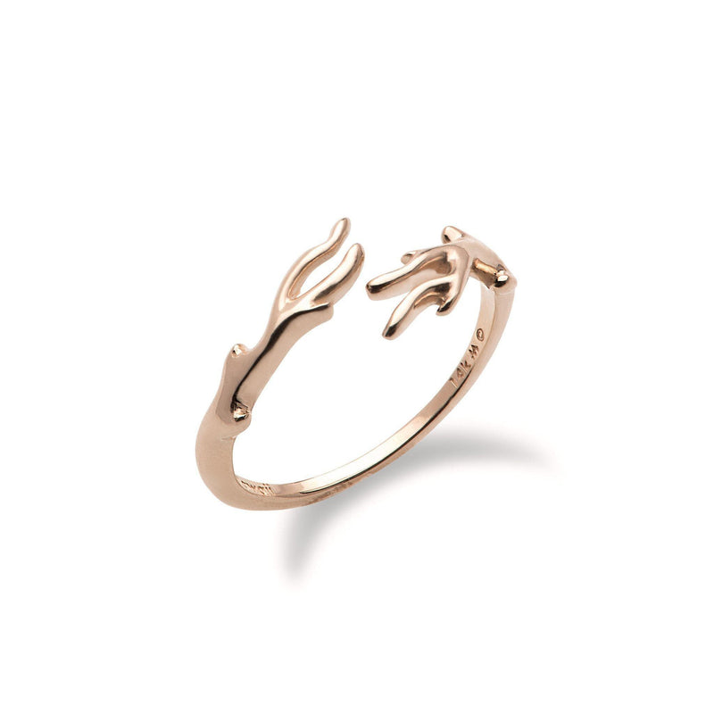 Hawaiian Heritage Ring in Rose Gold-Maui Divers Jewelry