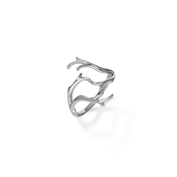 Heritage Ring in White Gold -Maui Divers Jewelry