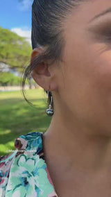 Heritage Tahitian Pearl Earrings in White Gold