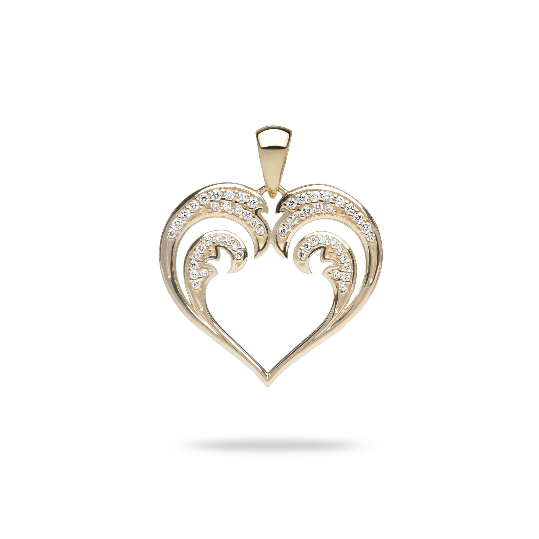 Maui Divers Jewelry 細けれ マウイダイバーズジュエリー アロハハート