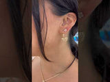 Aloha Heart Earrings in Gold - 15mm