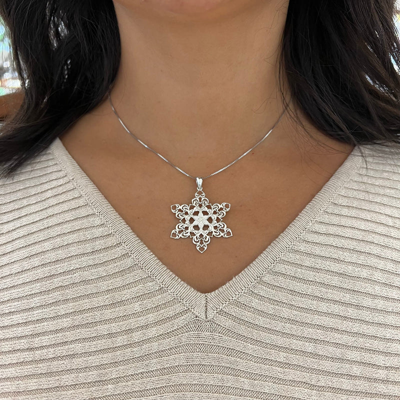 2022 Limited Edition Hawaiian Snowflake Ornament in Sterling Silver – Maui  Divers Jewelry