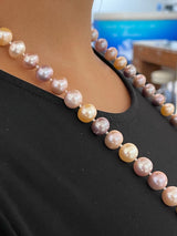 35-36" Multicolor Freshwater Pearl Strand - 10-15mm