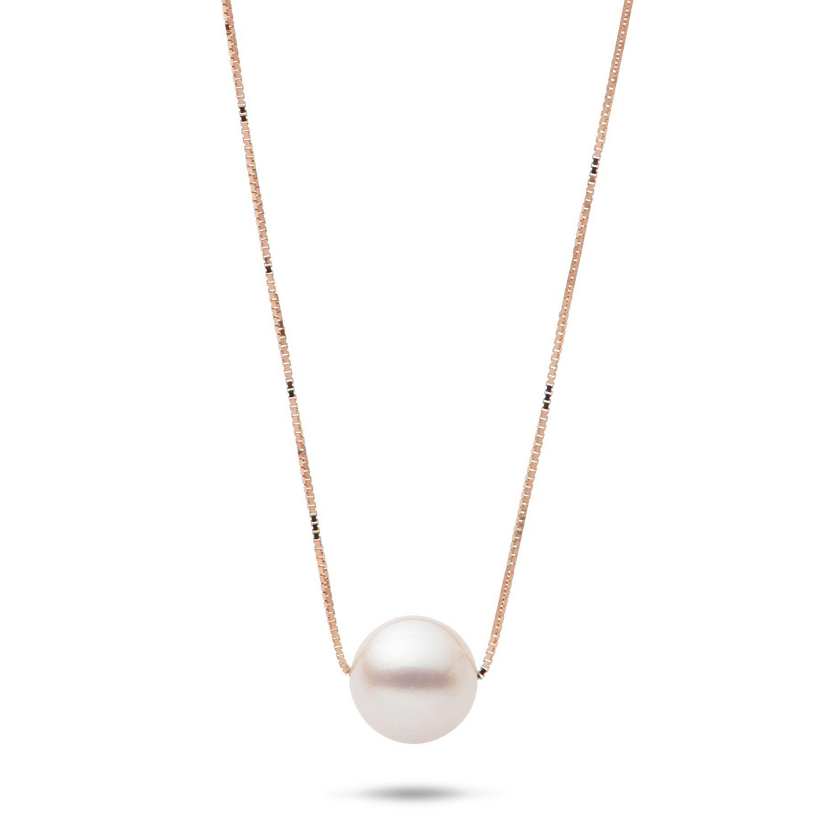 Maui divers Jewelry ピンクゴールド　真珠ネックレス ピック ア パール マイユ ペンダント ローズゴールド