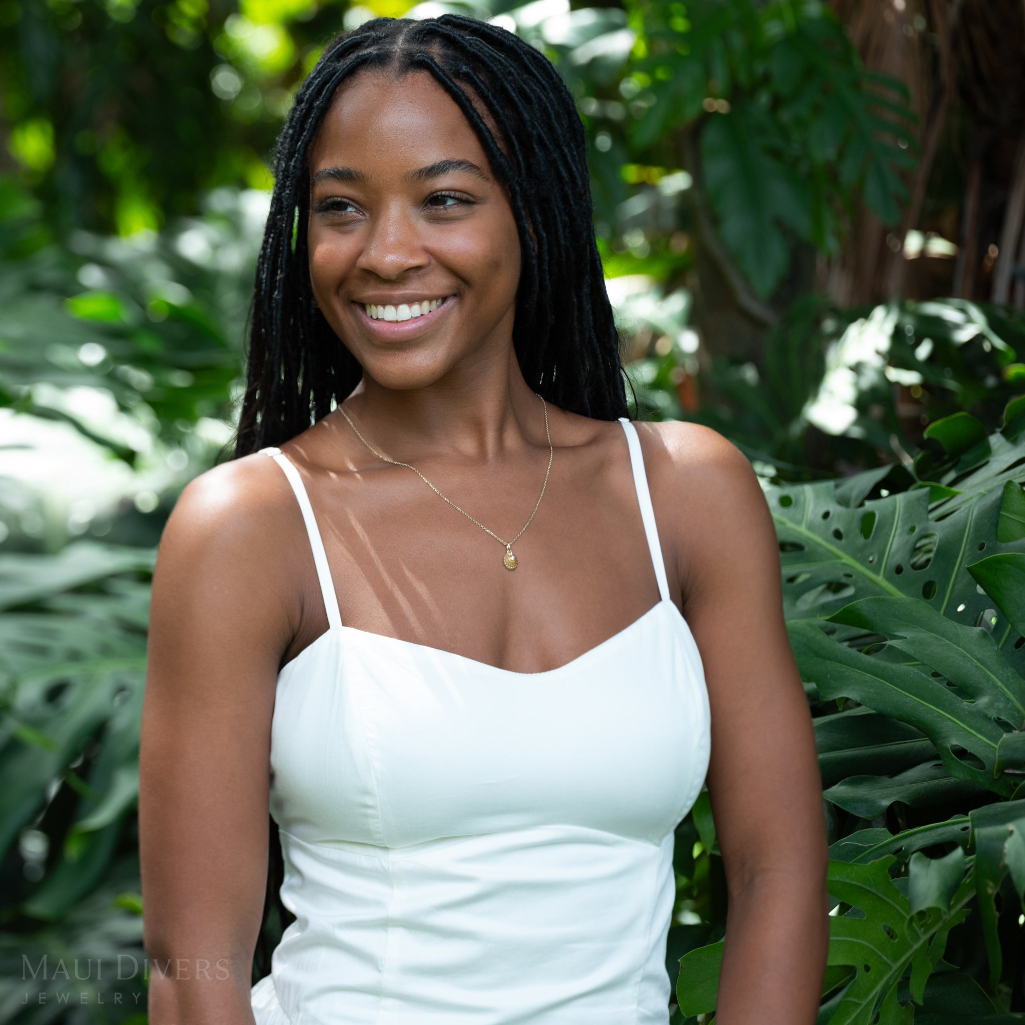 ダイヤモンド・ゴールド・ペンダント - 12mm